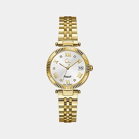 Women's White Analog Stainless Steel Watch Z01004L1MF