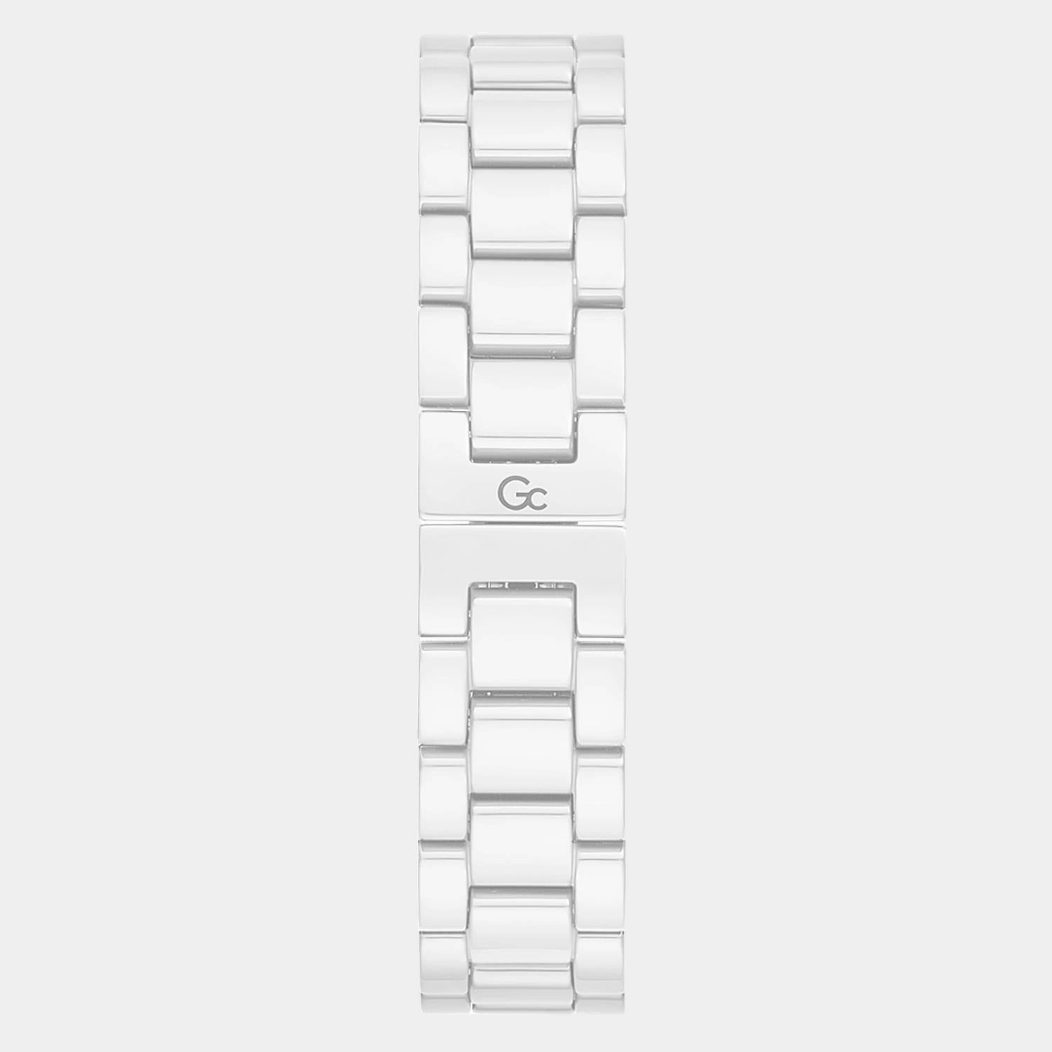 Women's White Analog Stainless Steel Watch Z05007L1MF