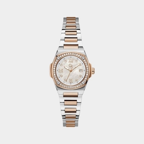 Women's White Analog Stainless Steel Watch Z12003L1MF