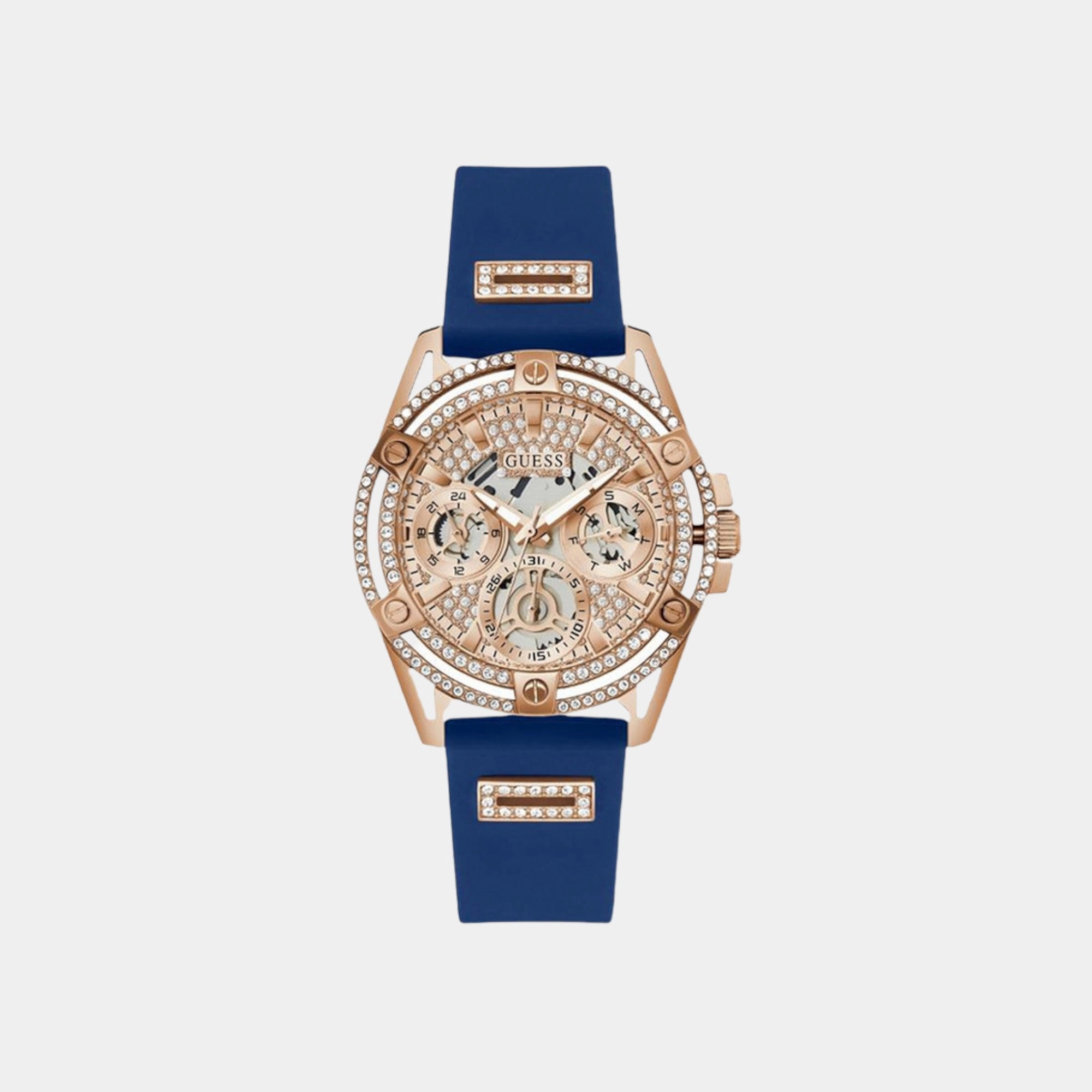 Women Silicone Multi-Function Watch GW0536L5