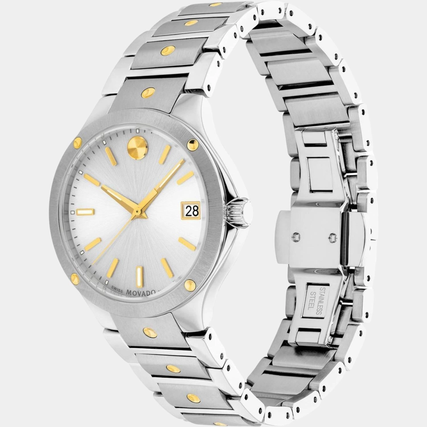 Women Silver Analog Stainless Steel Watch 607516