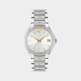 Women Silver Analog Stainless Steel Watch 607516