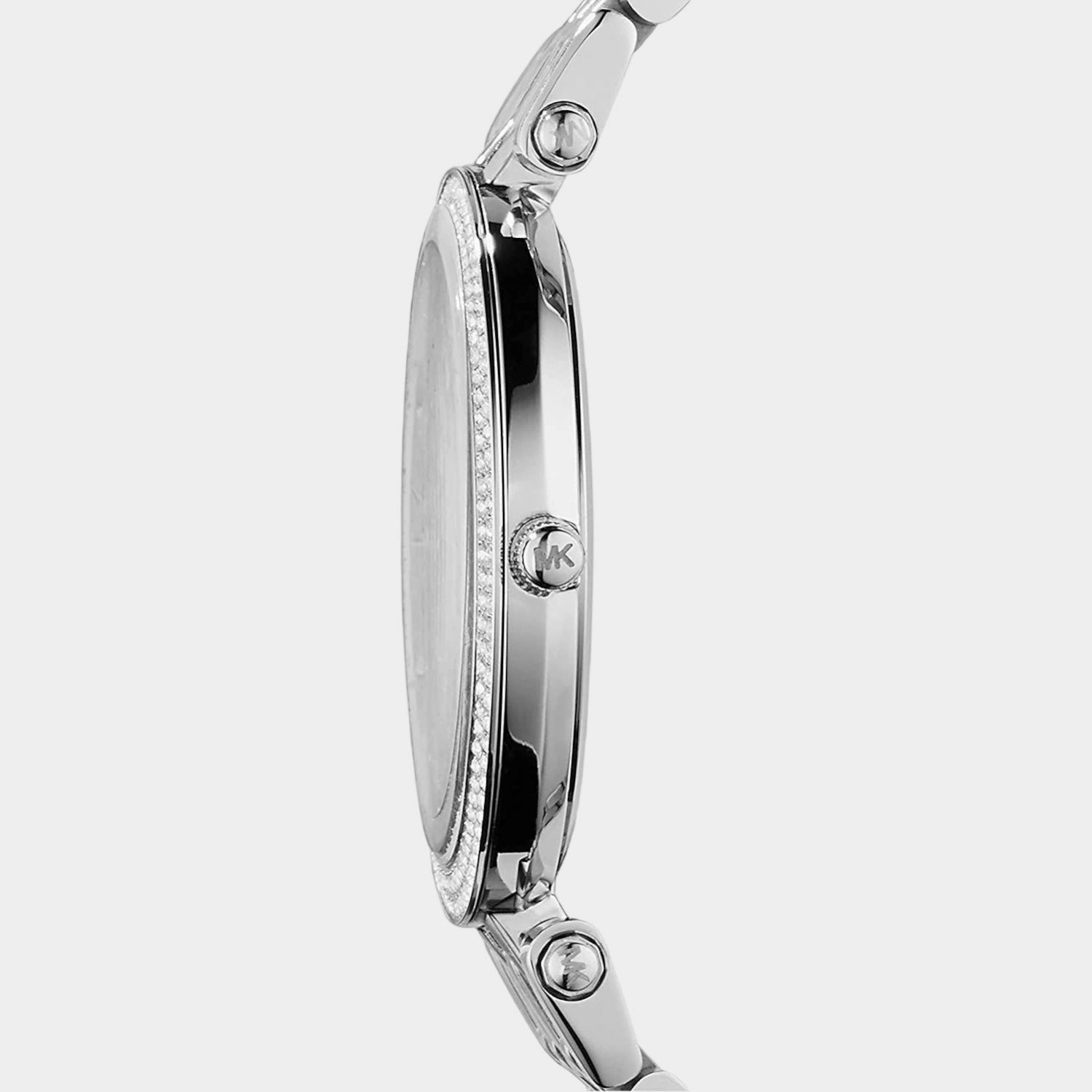 Women Silver Analog Stainless Steel Watch MK3190