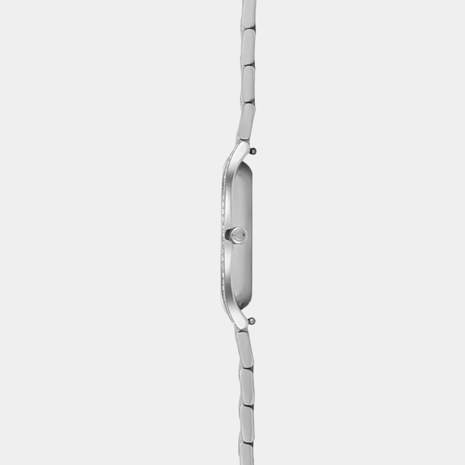 Women Silver Analog Stainless Steel Watch V276LECISC
