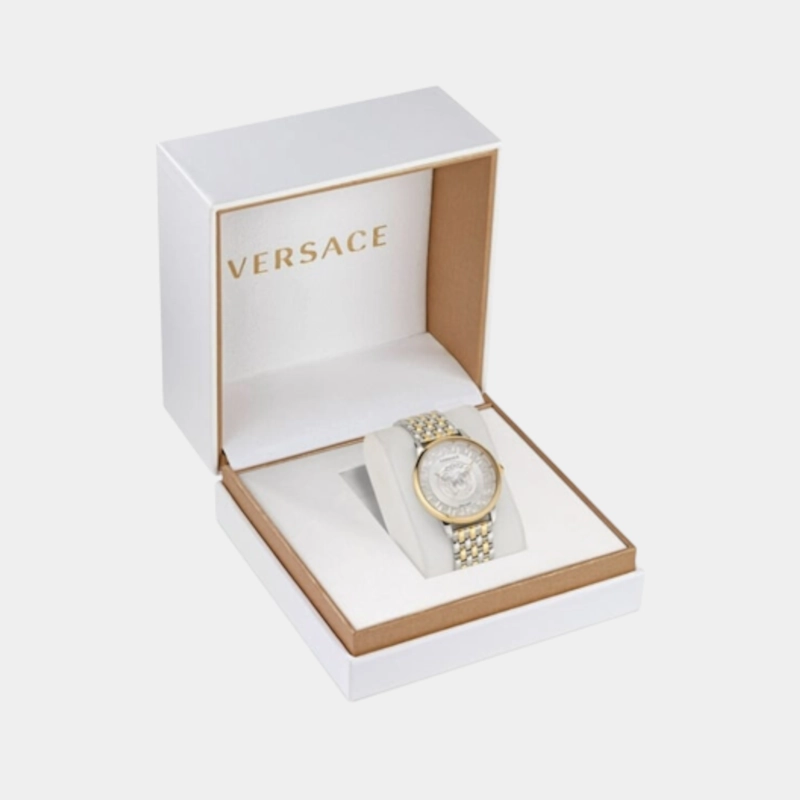 Women Silver Analog Stainless Steel Watch VE6F00423