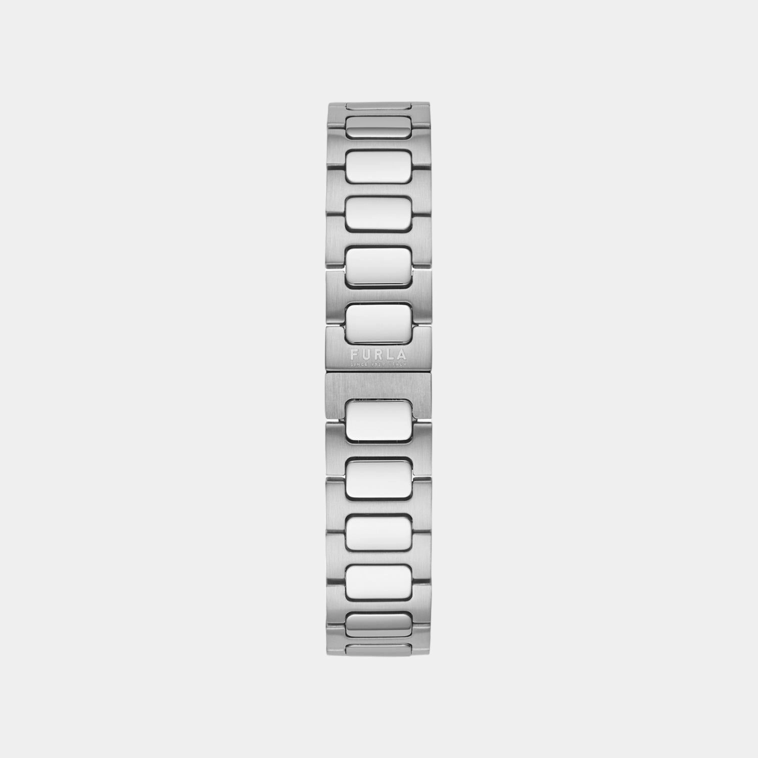 Women Silver Analog Stainless Steel Watch WW00020010L1