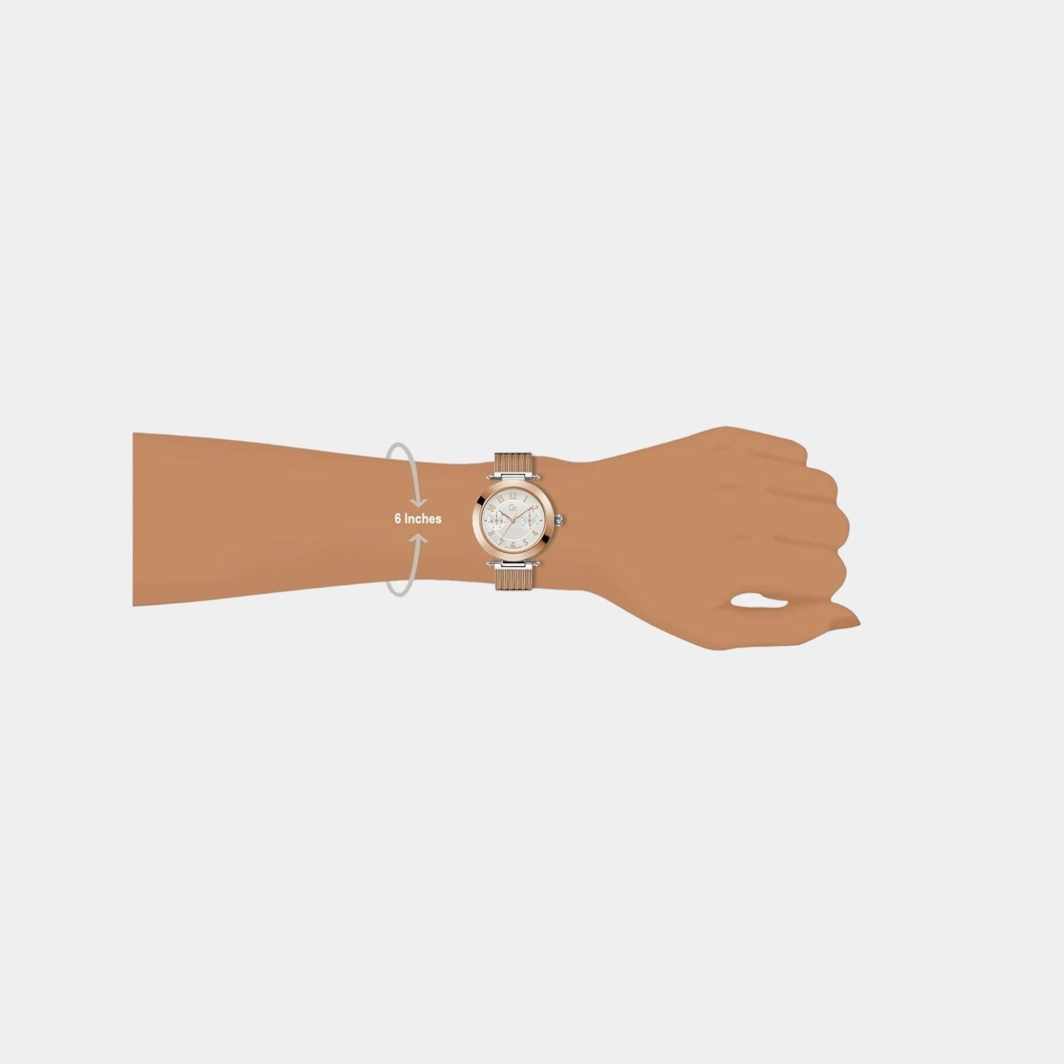 Women Silver Analog Stainless Steel Watch Y48002L1MF