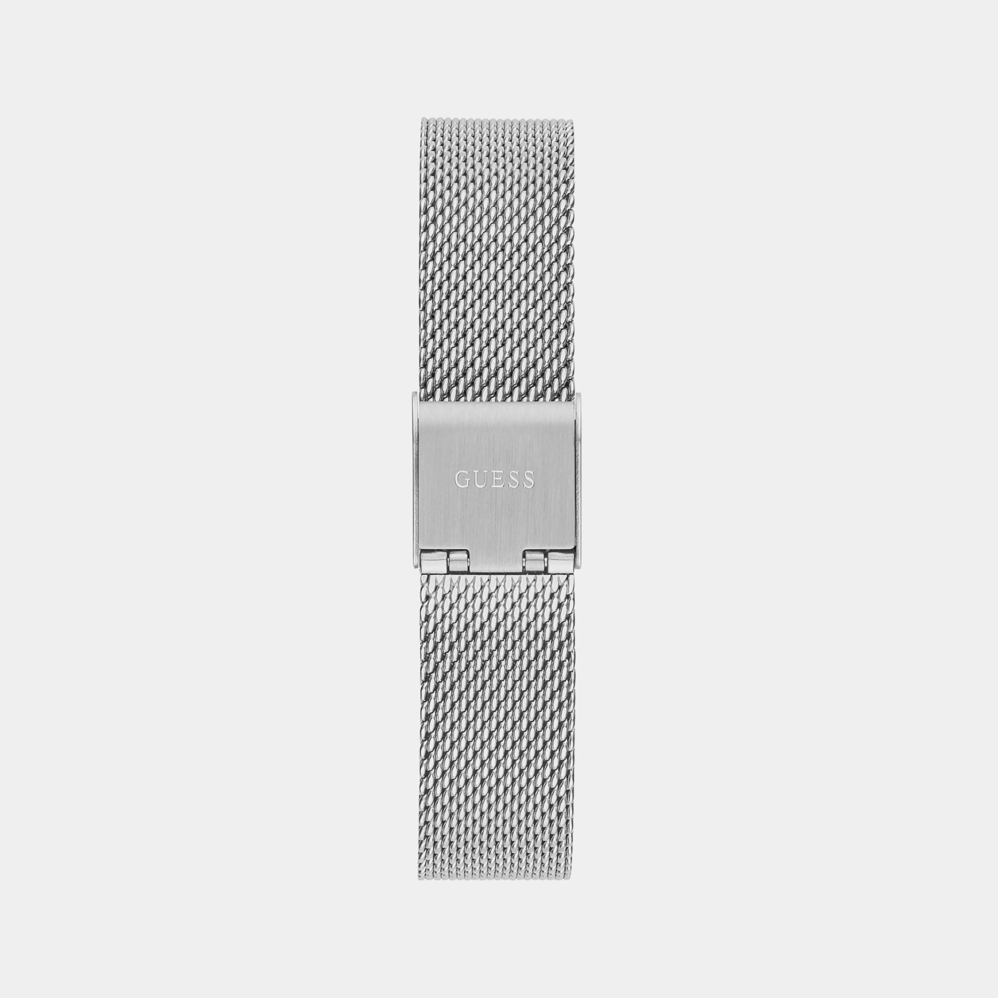 Women Silver Chronograph Mesh Watch GW0550L1