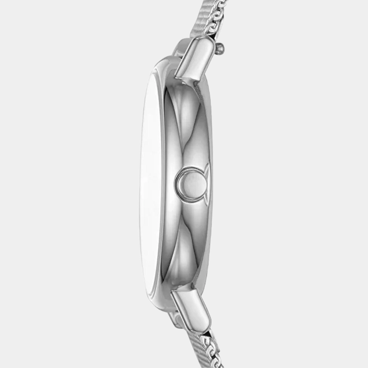 Women White Analog Stainless Steel Watch SKW2692