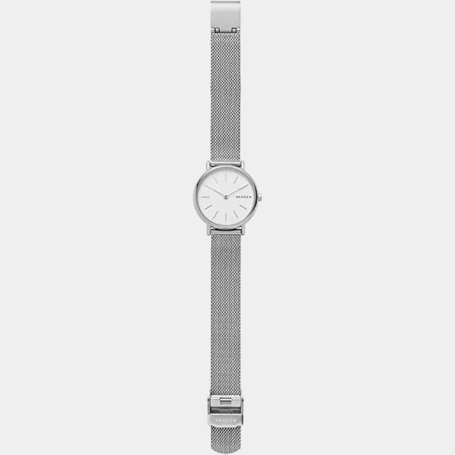 Women White Analog Stainless Steel Watch SKW2692