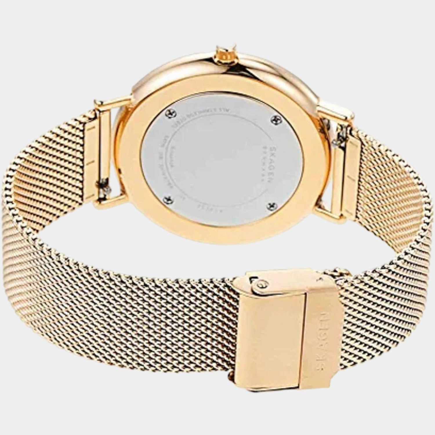 Women White Analog Stainless Steel Watch SKW2784