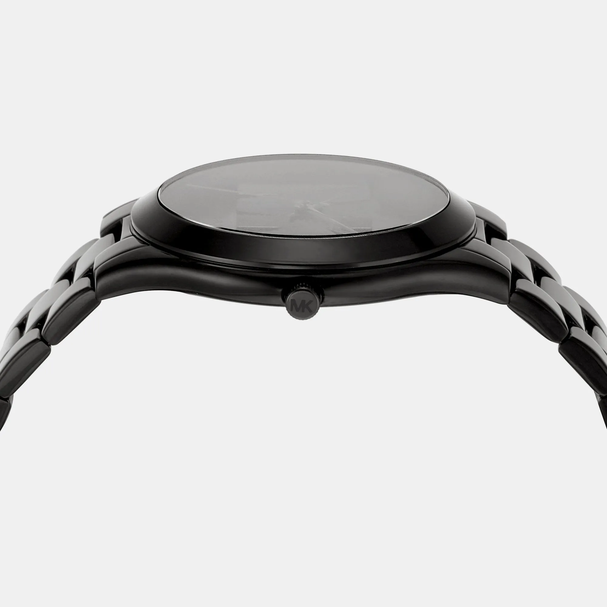 Women's Black Analog Stainless Steel Watch MK4734