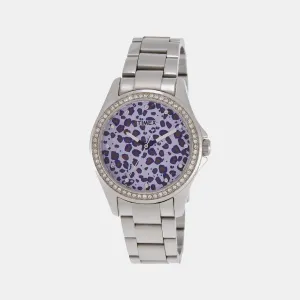 Women's Blue Analog Stainless Steel Watch TI000O40100