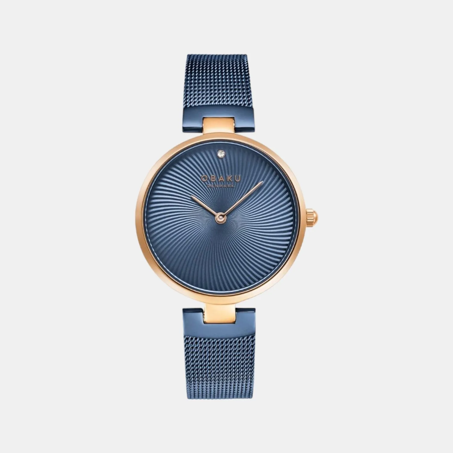Women's Blue Analog Stainless Steel Watch V256LXVLML