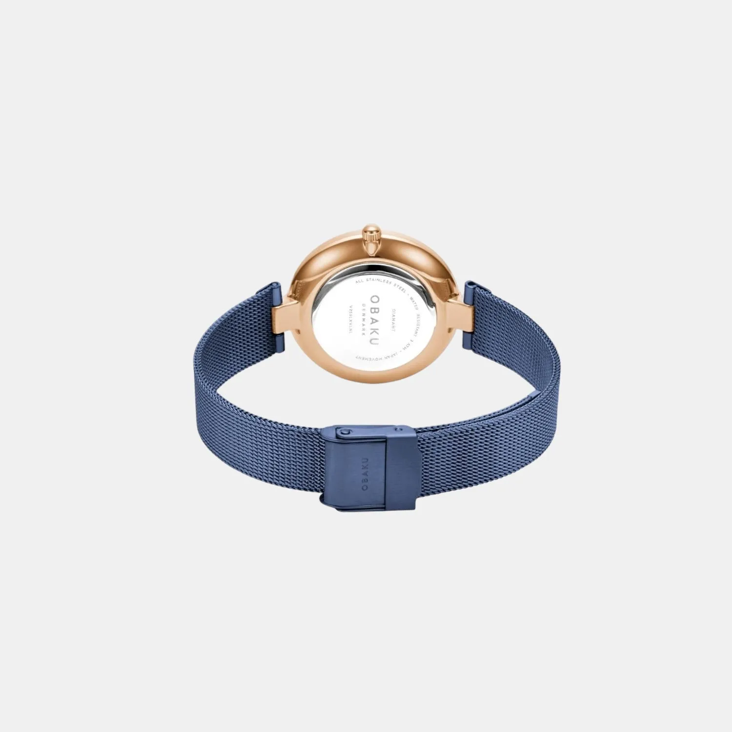 Women's Blue Analog Stainless Steel Watch V256LXVLML