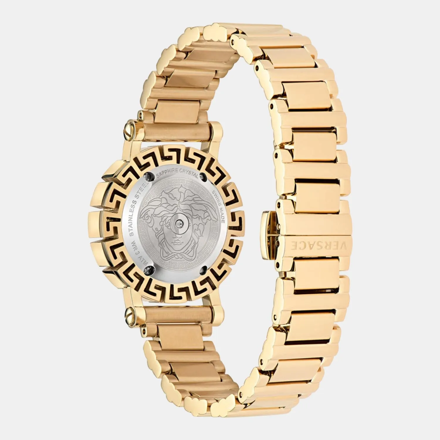 Women's Gold Analog Stainless Steel Watch VE2Q00422