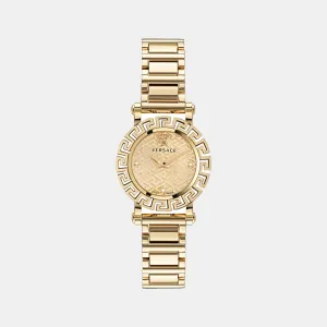 Women's Gold Analog Stainless Steel Watch VE2Q00422