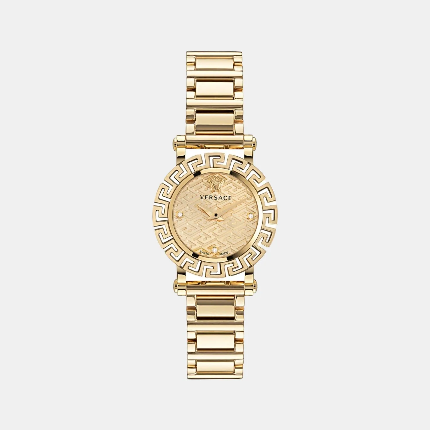 Women's Gold Analog Stainless Steel Watch VE2Q00422