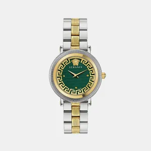 Women's Green Analog Stainless Steel Watch VE7F00523
