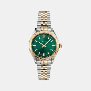 Women's Green Analog Stainless Steel Watch VEHU00420