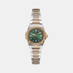 Women's Green Analog Stainless Steel Watch Z12001L9MF
