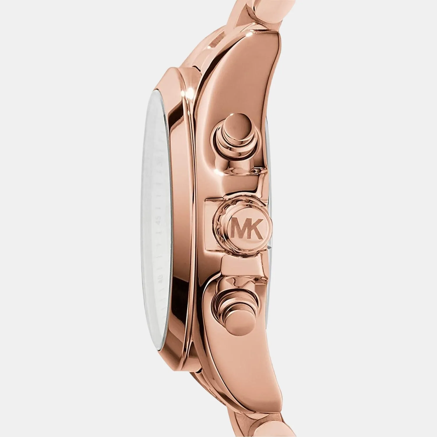 Women's Rose Gold Stainless Steel Chronograph Watch MK5799