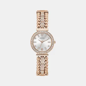 Women's White Analog Stainless Steel Watch GW0401L3