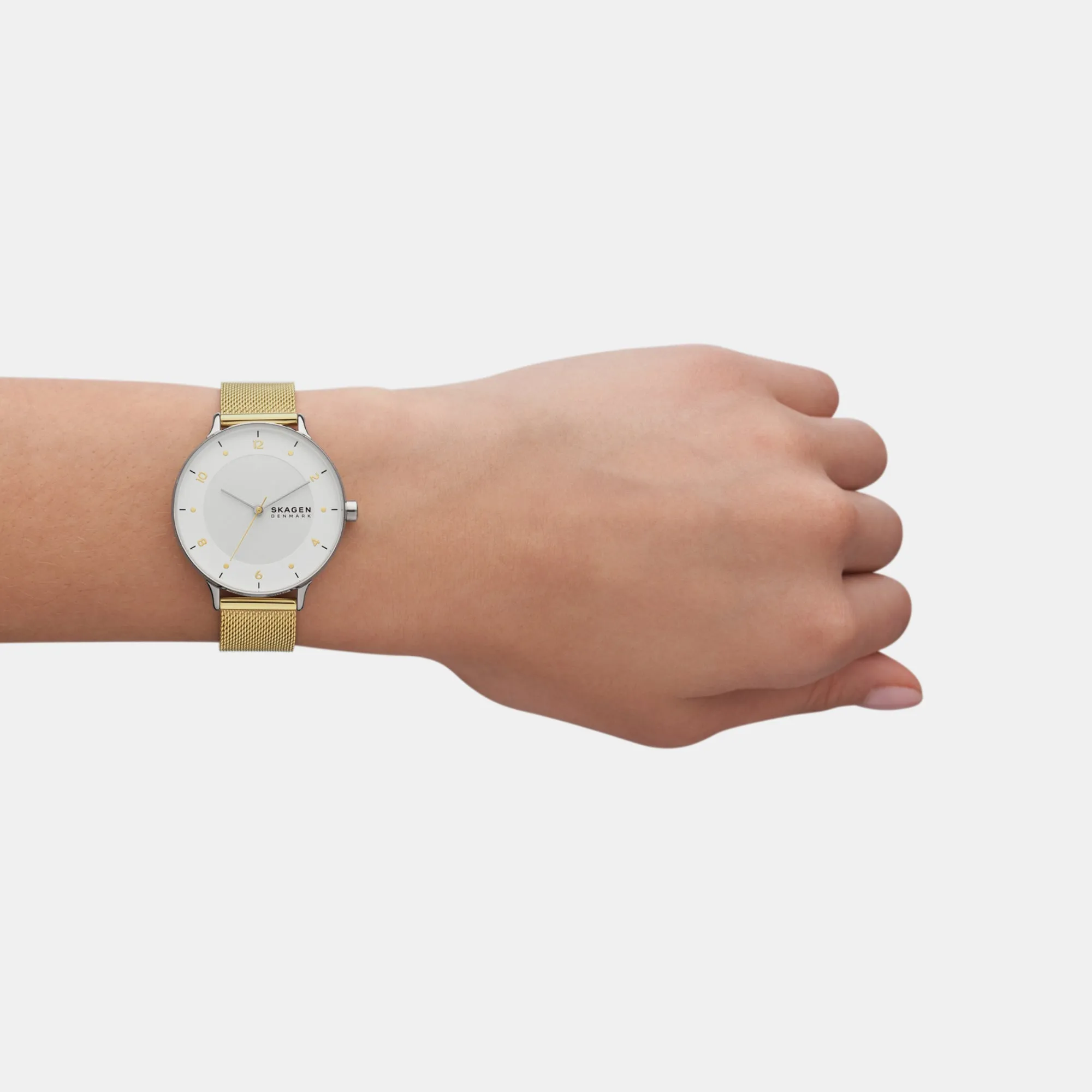 Women's White Analog Stainless Steel Watch SKW3092