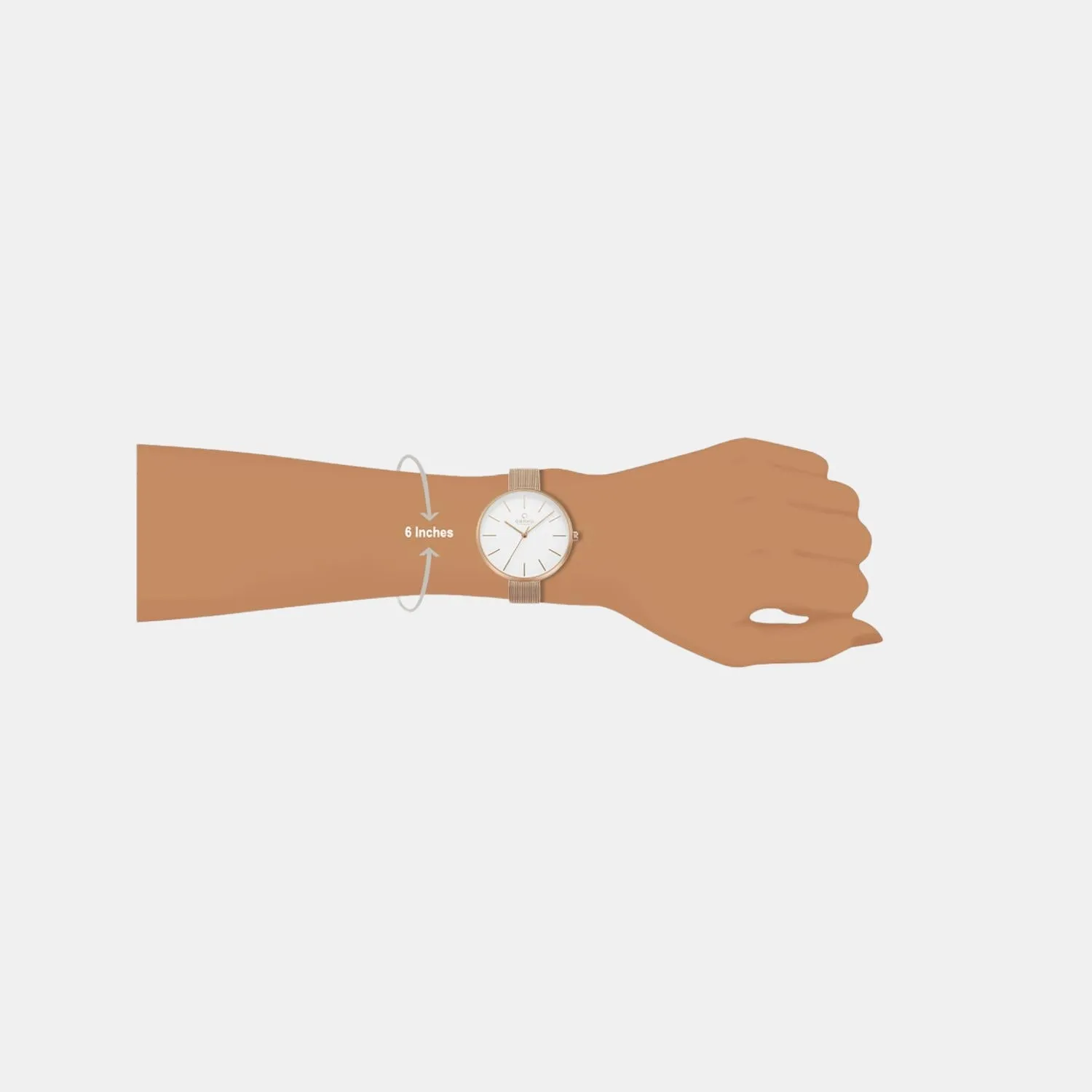Women's White Analog Stainless Steel Watch V211LXVIMV