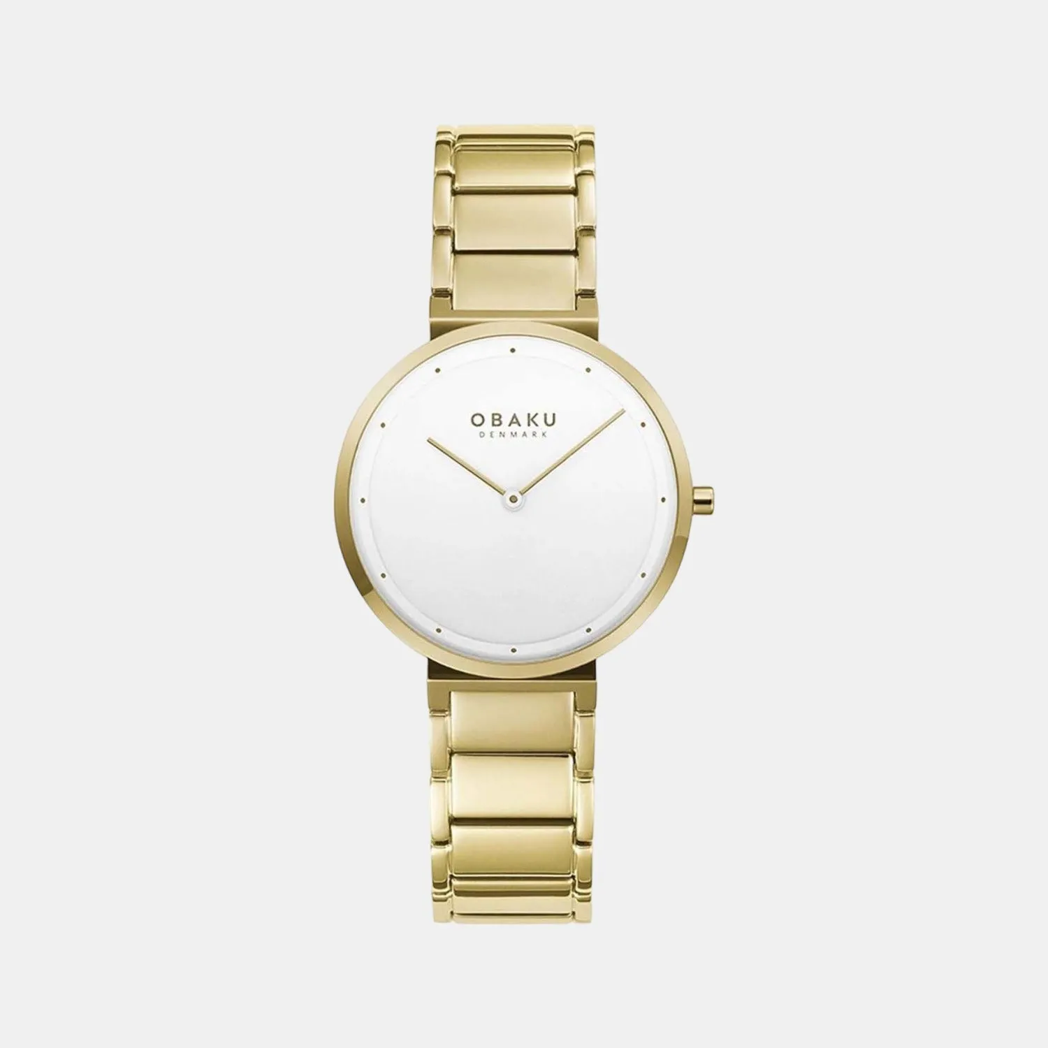 Women's White Analog Stainless Steel Watch V258LXGISG