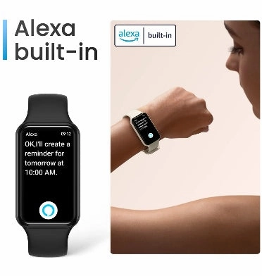 XIAOMI AMAZFIT BAND 7 FITNESS TRACKER WITH ALEXA BLACK